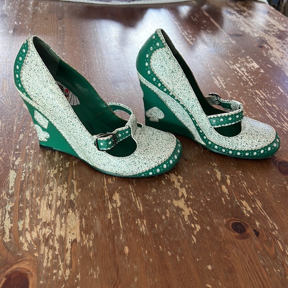 Irregular Choice Lucky Wedges - Picture 7 of 12